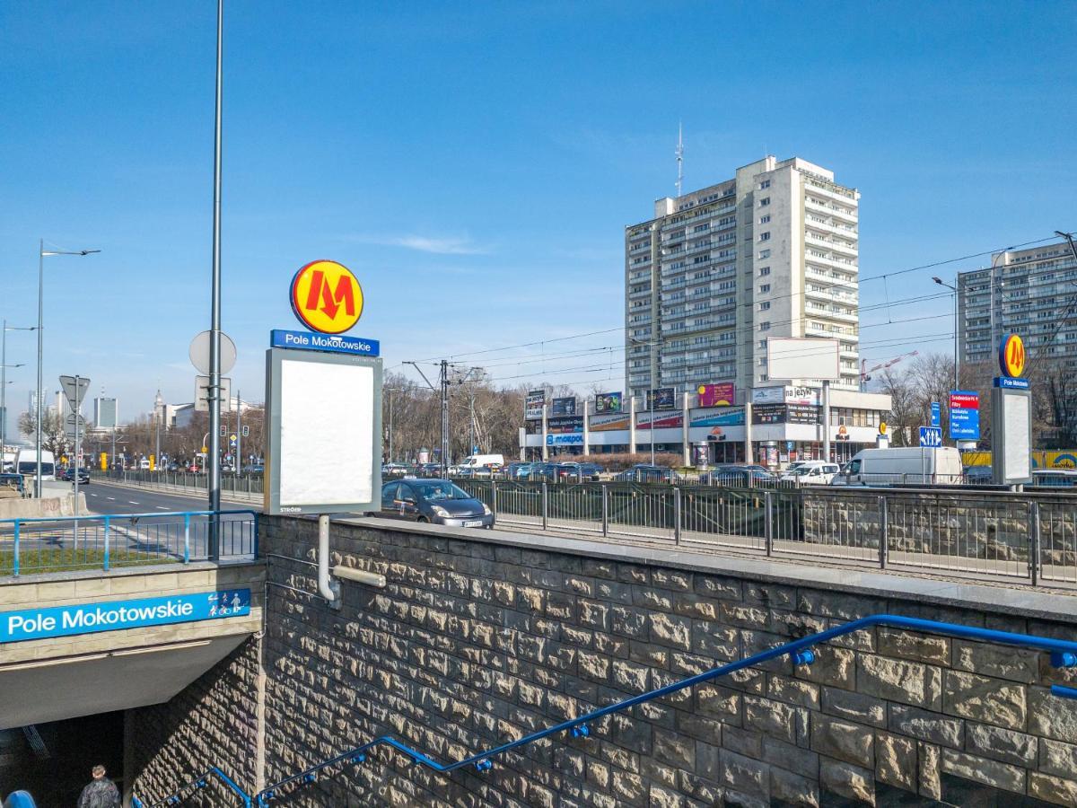 Apartament Fala Metro Sgh Klub Stodola Parking Parkview Fast Wifi Варшава Экстерьер фото
