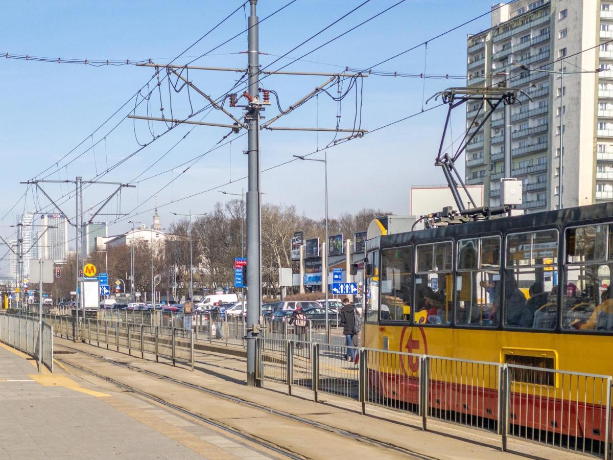 Apartament Fala Metro Sgh Klub Stodola Parking Parkview Fast Wifi Варшава Экстерьер фото