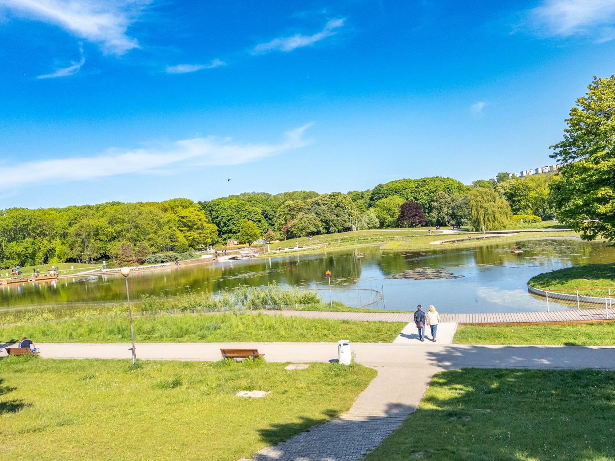 Apartament Fala Metro Sgh Klub Stodola Parking Parkview Fast Wifi Варшава Экстерьер фото
