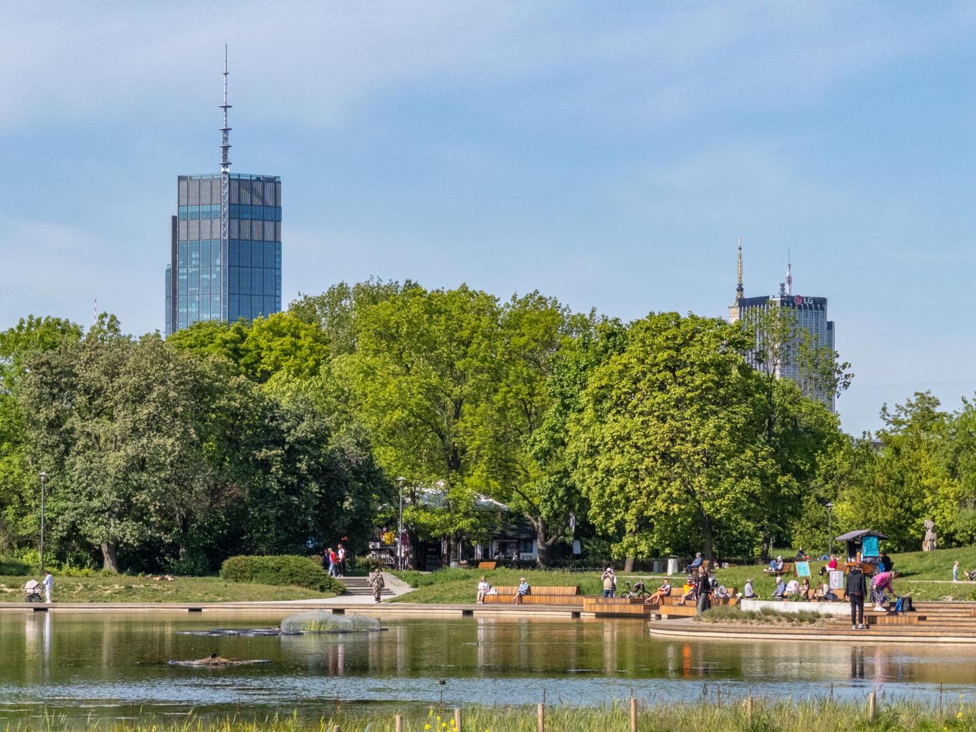 Apartament Fala Metro Sgh Klub Stodola Parking Parkview Fast Wifi Варшава Экстерьер фото